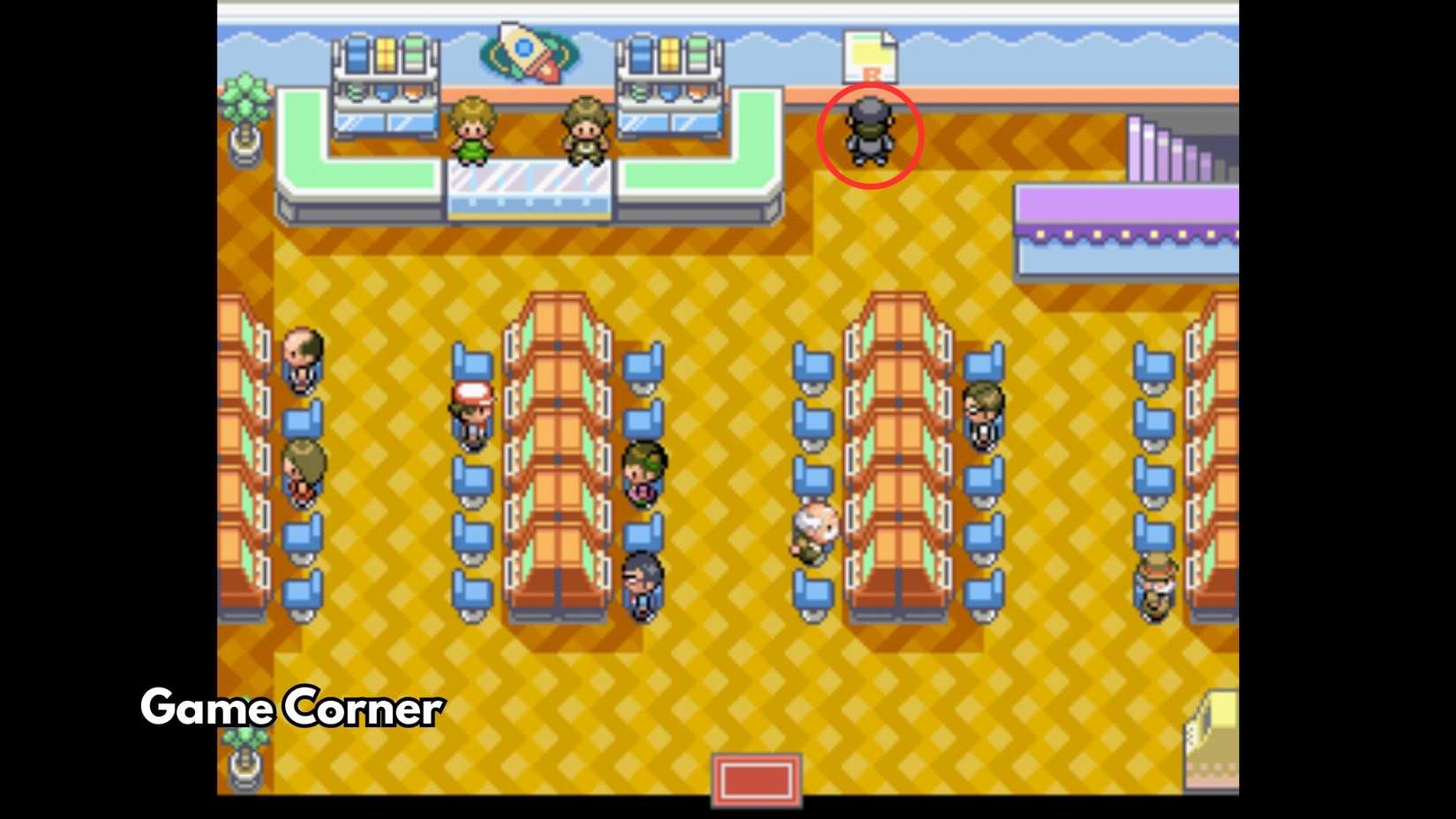 Game Corner silph scope pokemon firered leafgreen