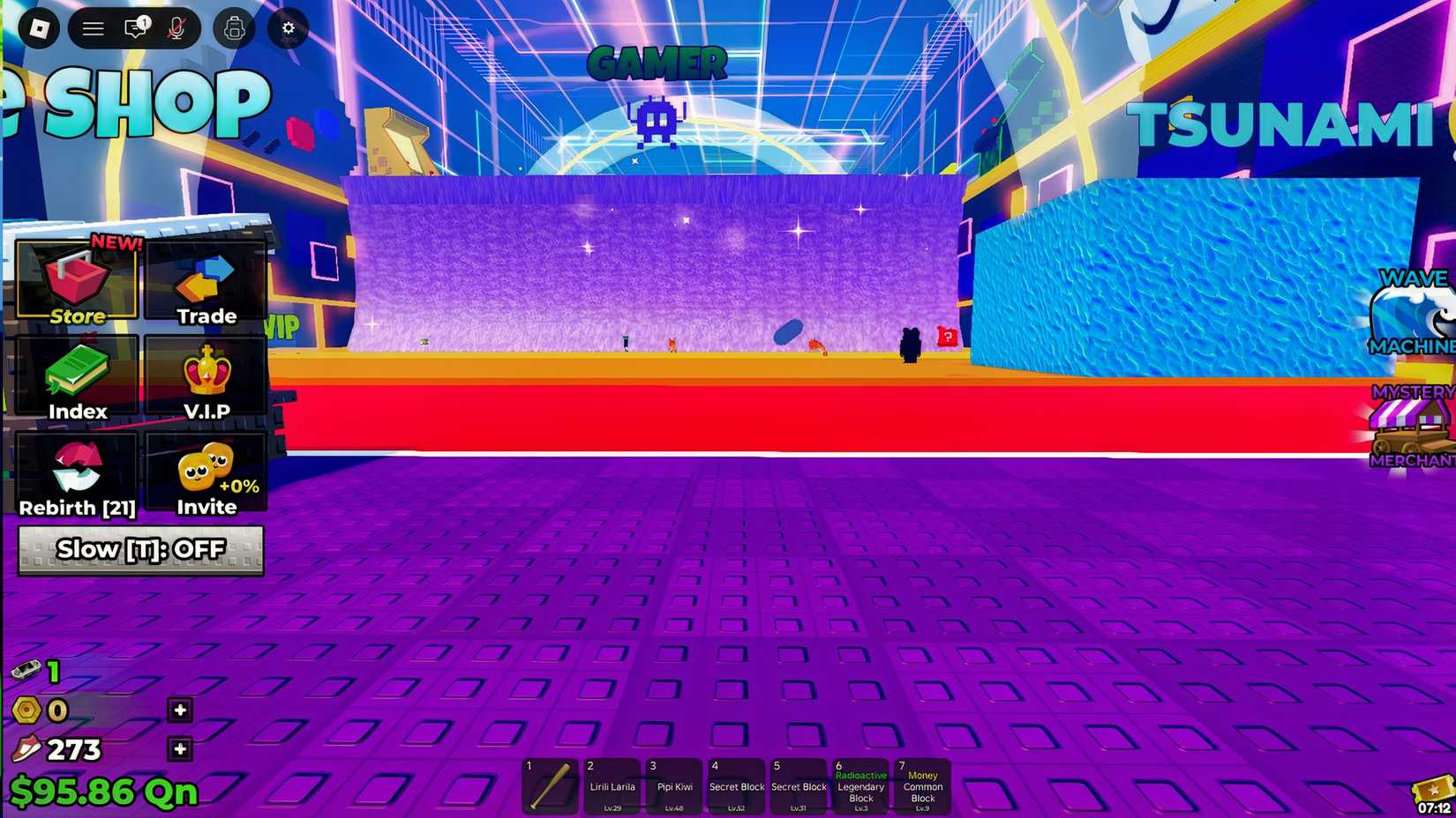 gamer wave roblox escape tsunami for brainrots