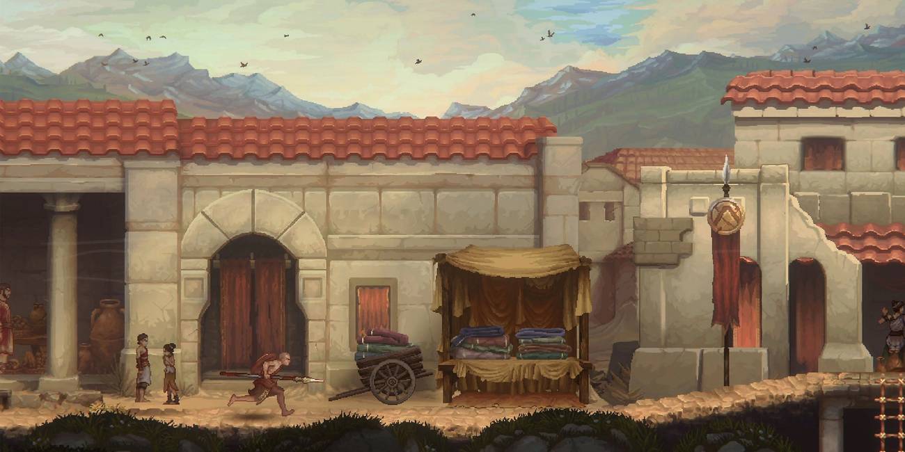 Gamet-God of War-Kratos-Running-Son of Sparta