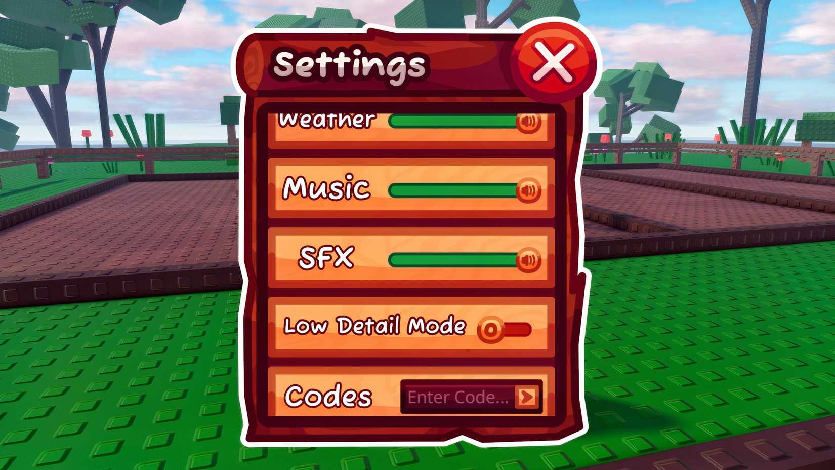 Using Windows in Garden Horizons