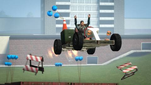 Garry's mod balloon car