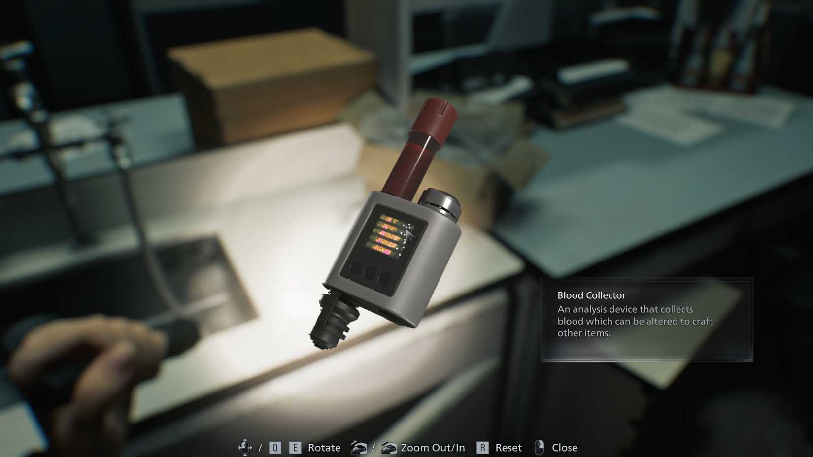 Get Blood Collector Resident Evil 9 Requiem