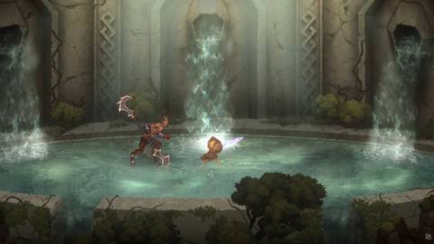 god of war sons of sparta kratos fighting centaur