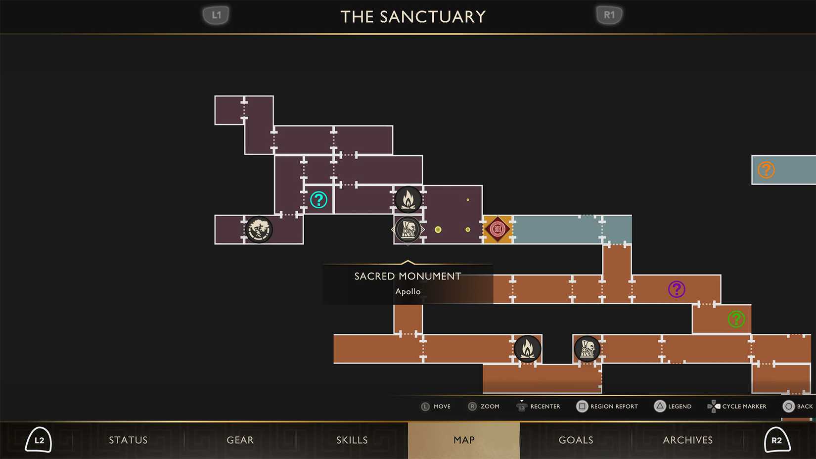 Peta God of War Sons of Sparta Undying Hyacinth Sanctuary