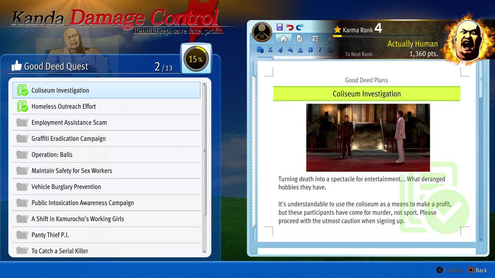 All the best job quests and locations in Yakuza Kiwami 3 and Dark Tie.