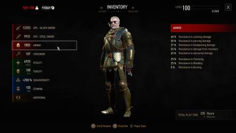 Grandmaster Legendary Griffin Armor, Witcher 3-1 (2)