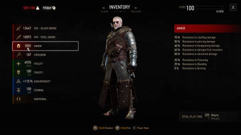 Grandmaster Legendary Ursine Armor, Witcher 3-1 (2)