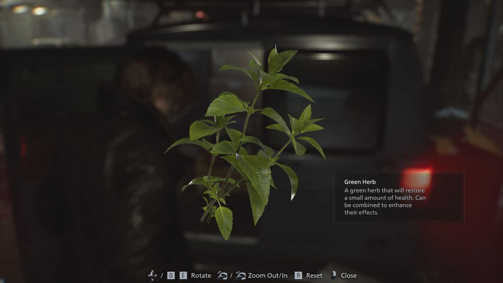 Green Herb Resident Evil Requiem