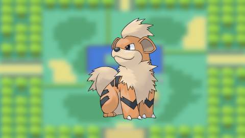 growlithe in pokemon firered leafgreen