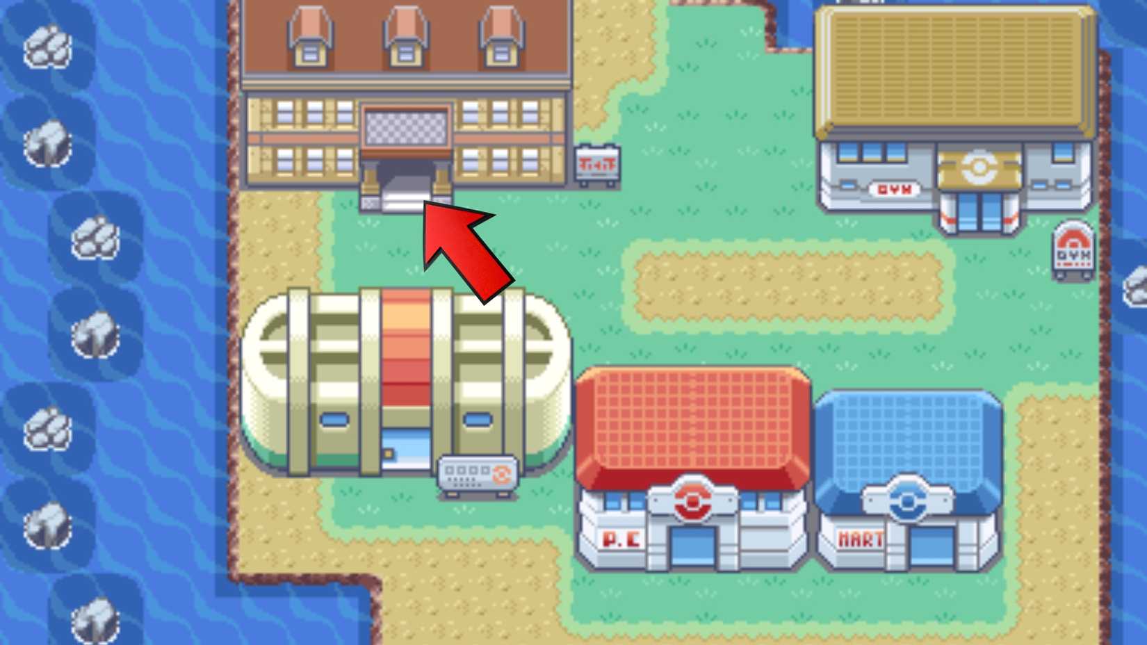 growlithe location pokemon mansion in pokemon firered leafgreen