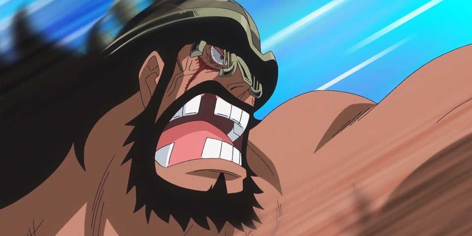 Hajrudin shouts as he charges.