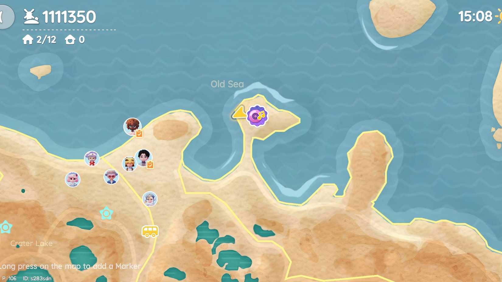 Heartopia Onsen Mountain Snowman Bubble Location