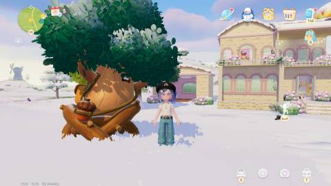 The location of Oak Oak in Heartopia on February 1st, 2026