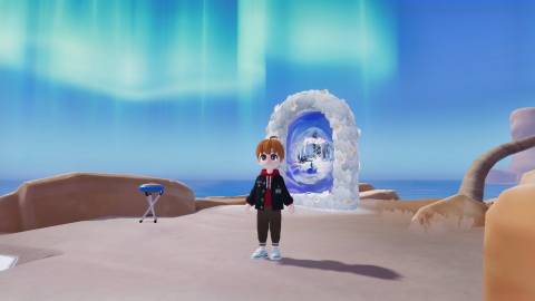 Heartopia Snow Concert portal