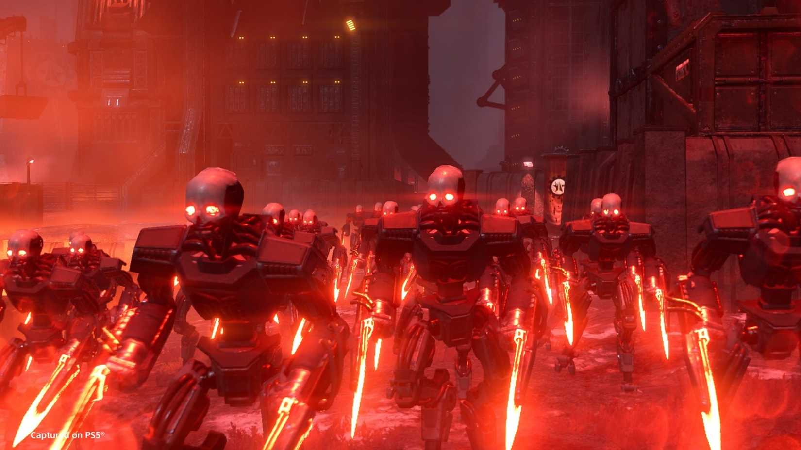 Horda de inimigos em Helldivers 2
