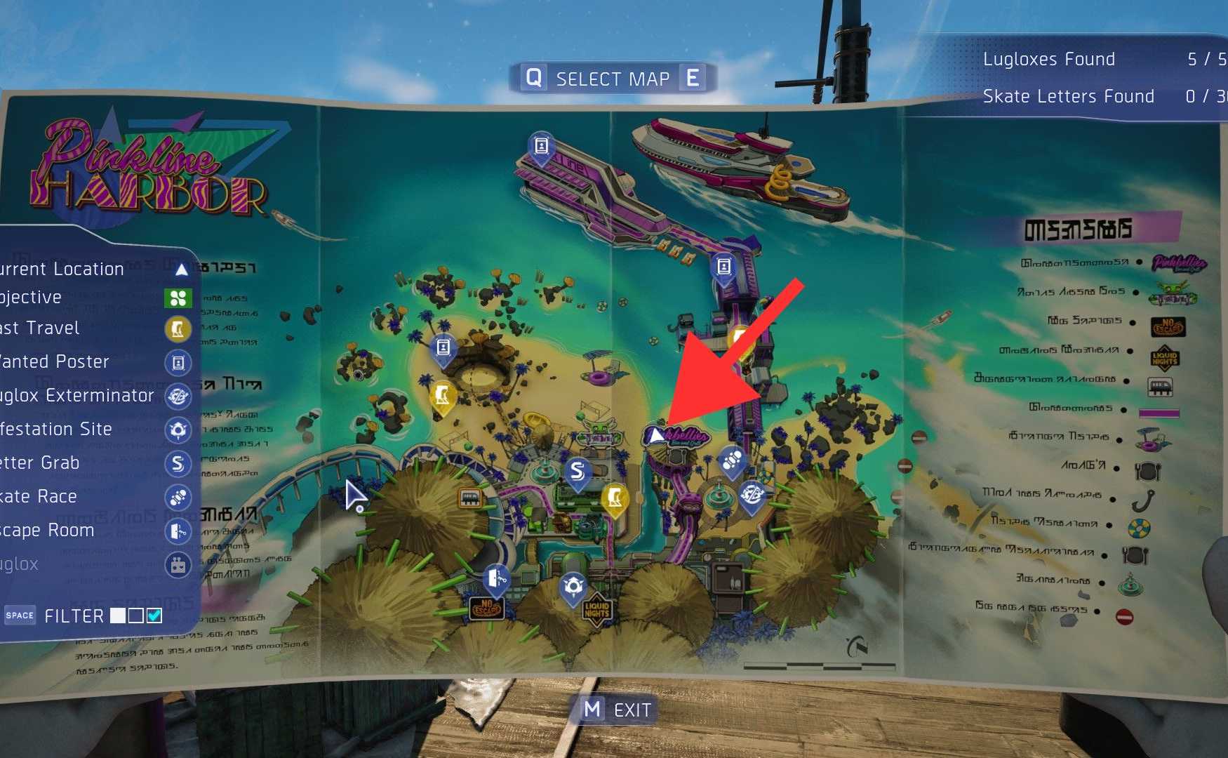 Map Rod Location All High on Life 2 Fishing Spots Guide