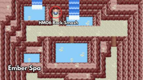 HM06 Rock Smash location pokemon firered and leafgreen (3)