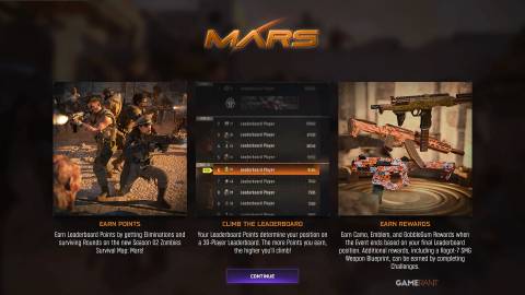 How Does the Mars Leaderboard Event Work in Black Ops 7 Zombies