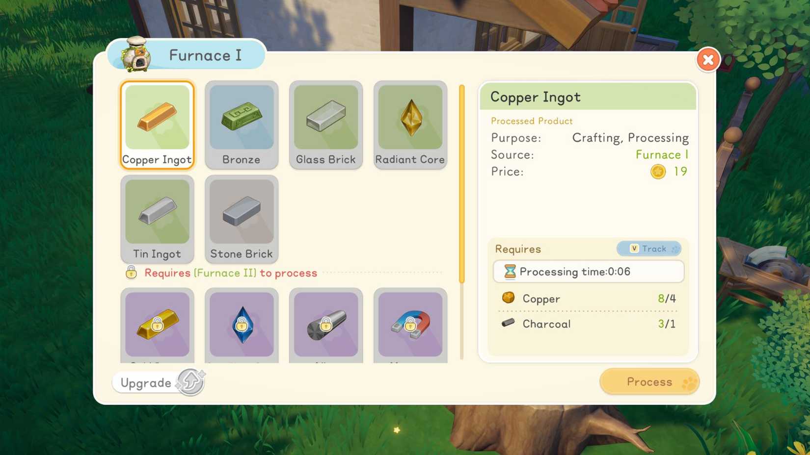 How to get Copper Ingots Island