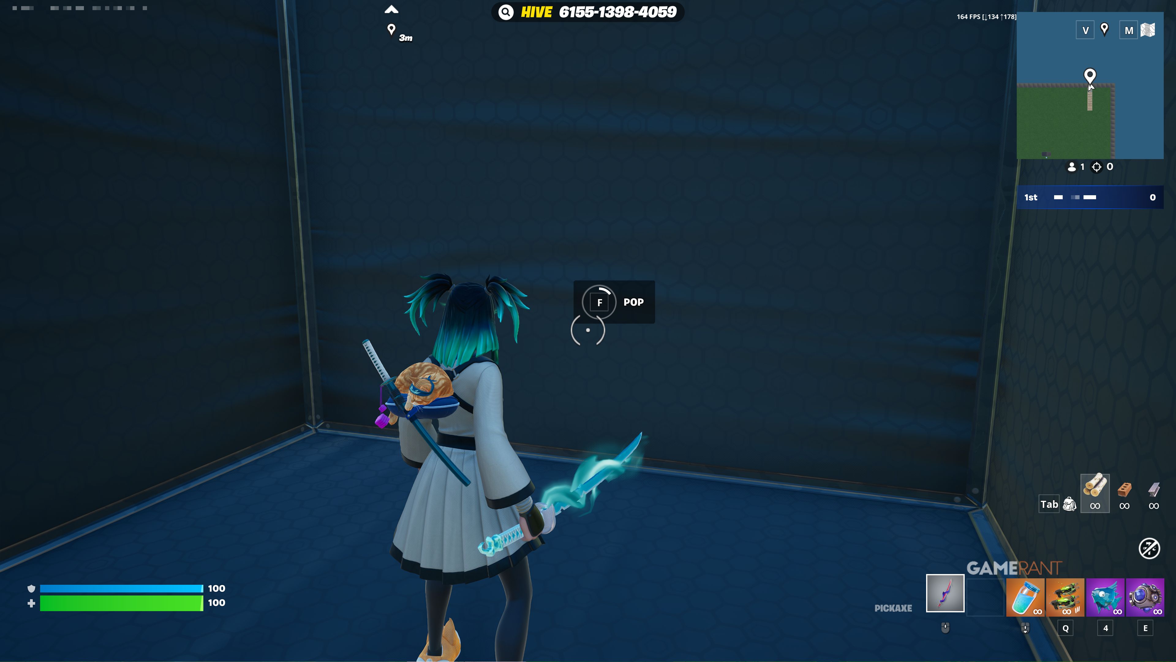 how to get the Bubble Shotgun in 1v1 with Every Gun - Fortnite - 3 