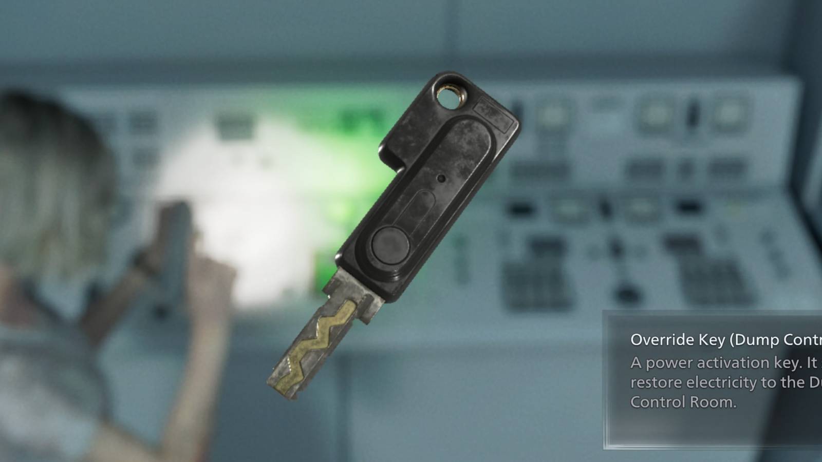 Override Key Sign How to get the Dump Control Room Override Key in RE9