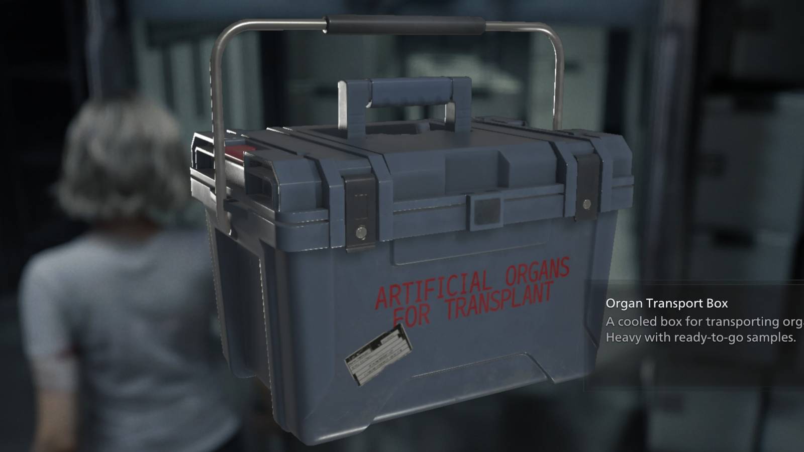Re9 Box Code How to Open the Organ Transport Box in RE9