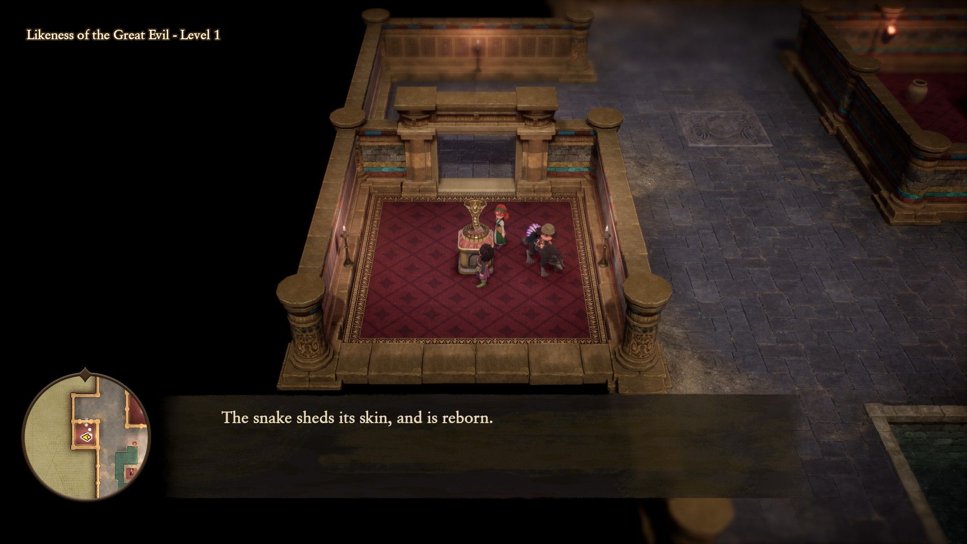 How to Solve The Animal Puzzle Statue in Dragon Quest 7 Reimagined (1)