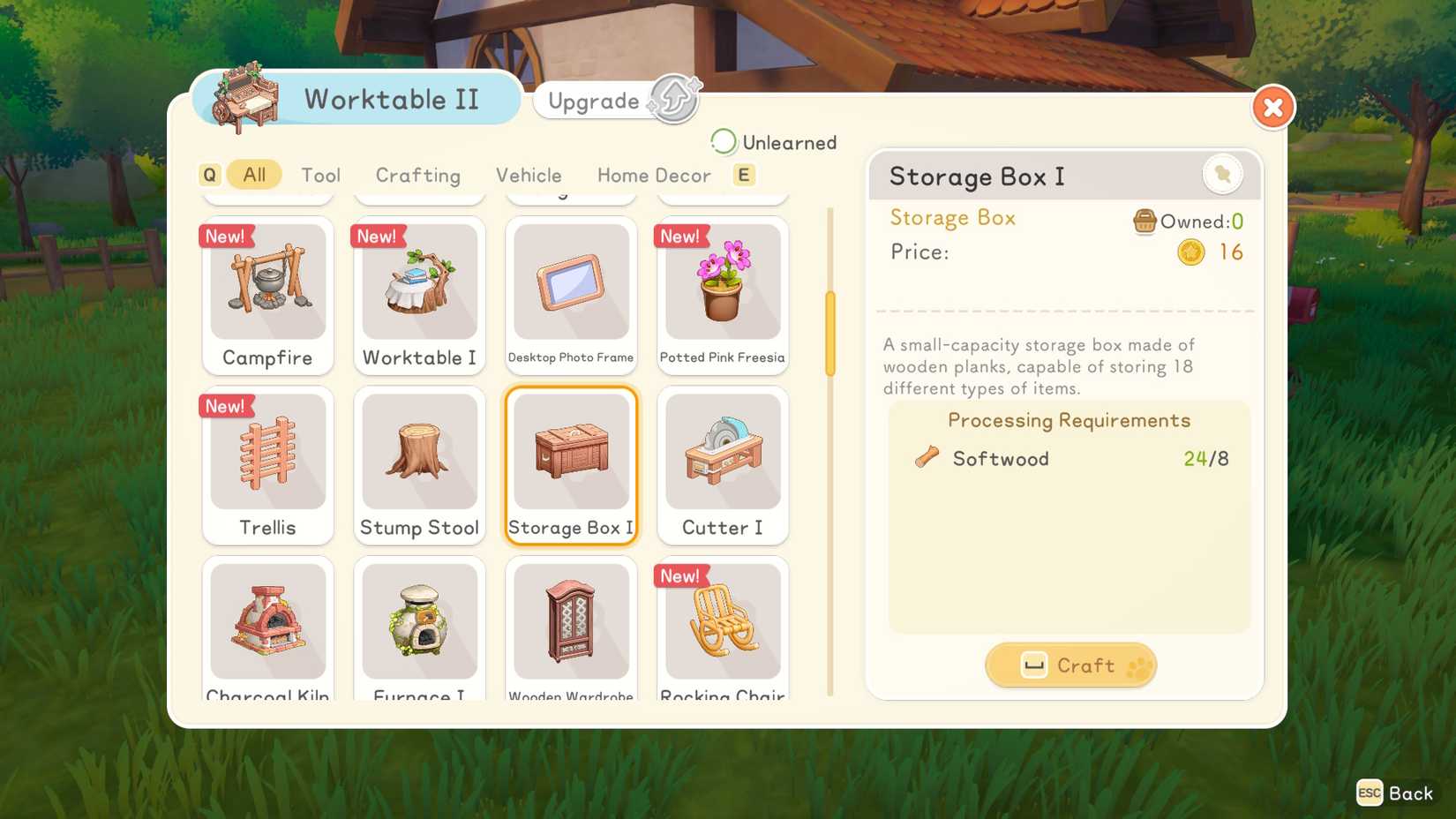 How to Store Items in Starsand Island 1