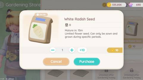 How to Unlock White Radish Seeds Heartopia