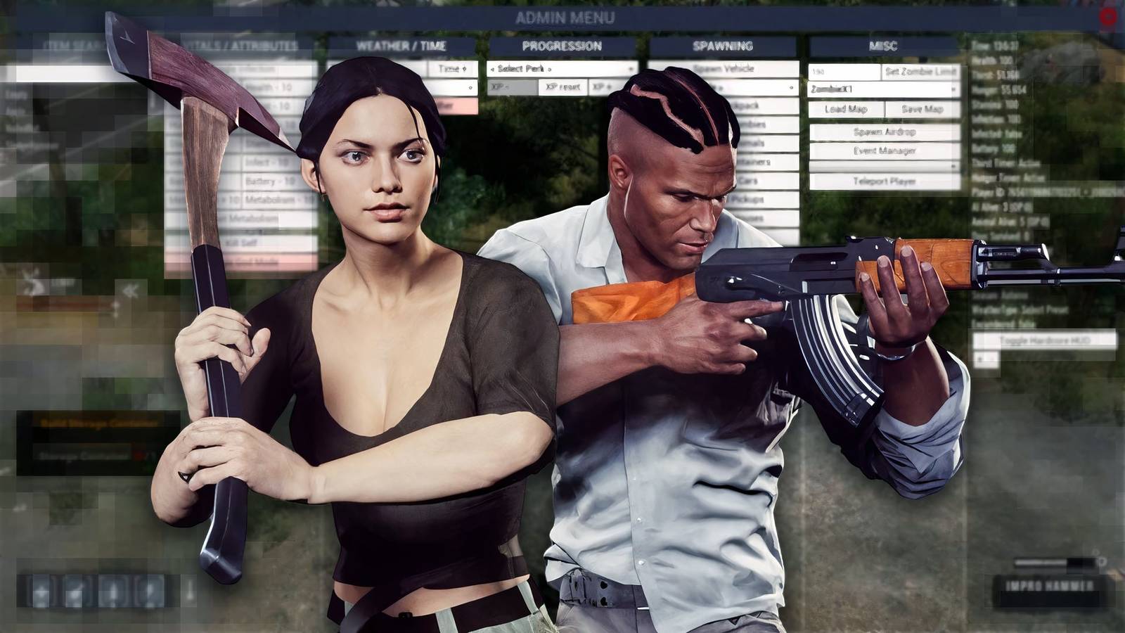 All Cheat Codes and Console Commands in HumanitZ