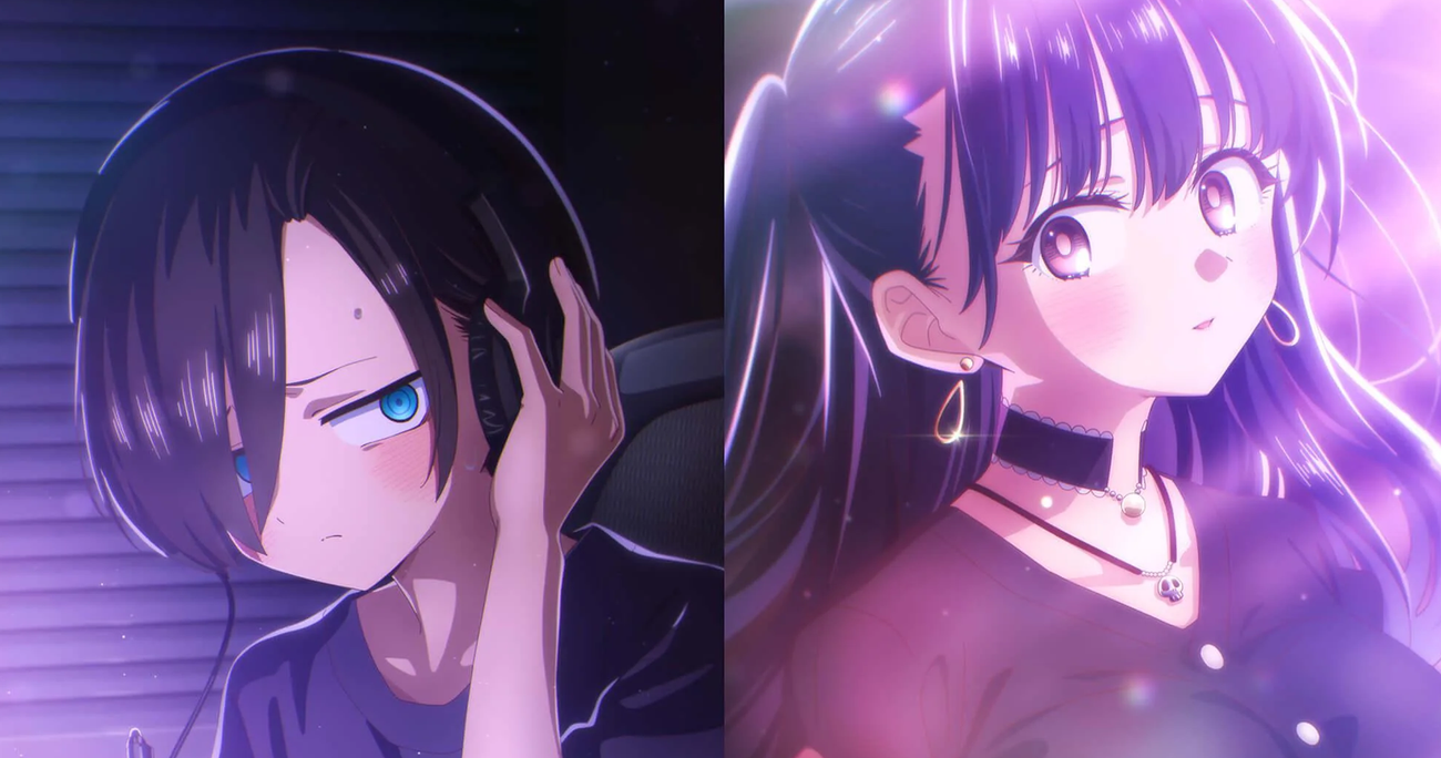 Ichikawa and Yamada in the movie The Dangers in my Heart