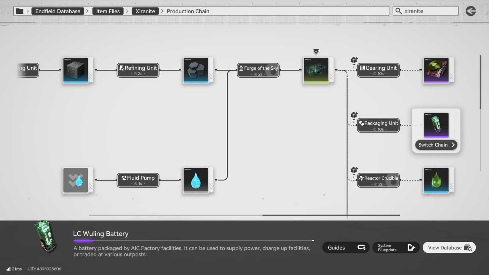 Arknights Endfield LC Wuling Battery Chain