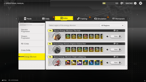 Arknights Endfield Energy Alluvium Tab