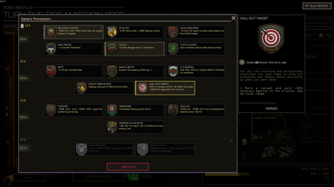 MENACE Call Out Target ability