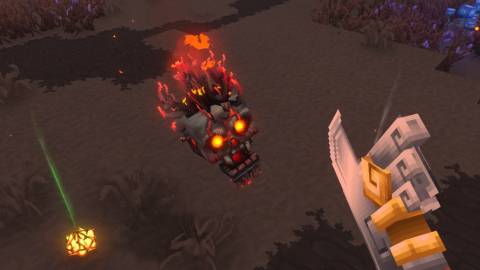 Incandescent Skeleton Hytale