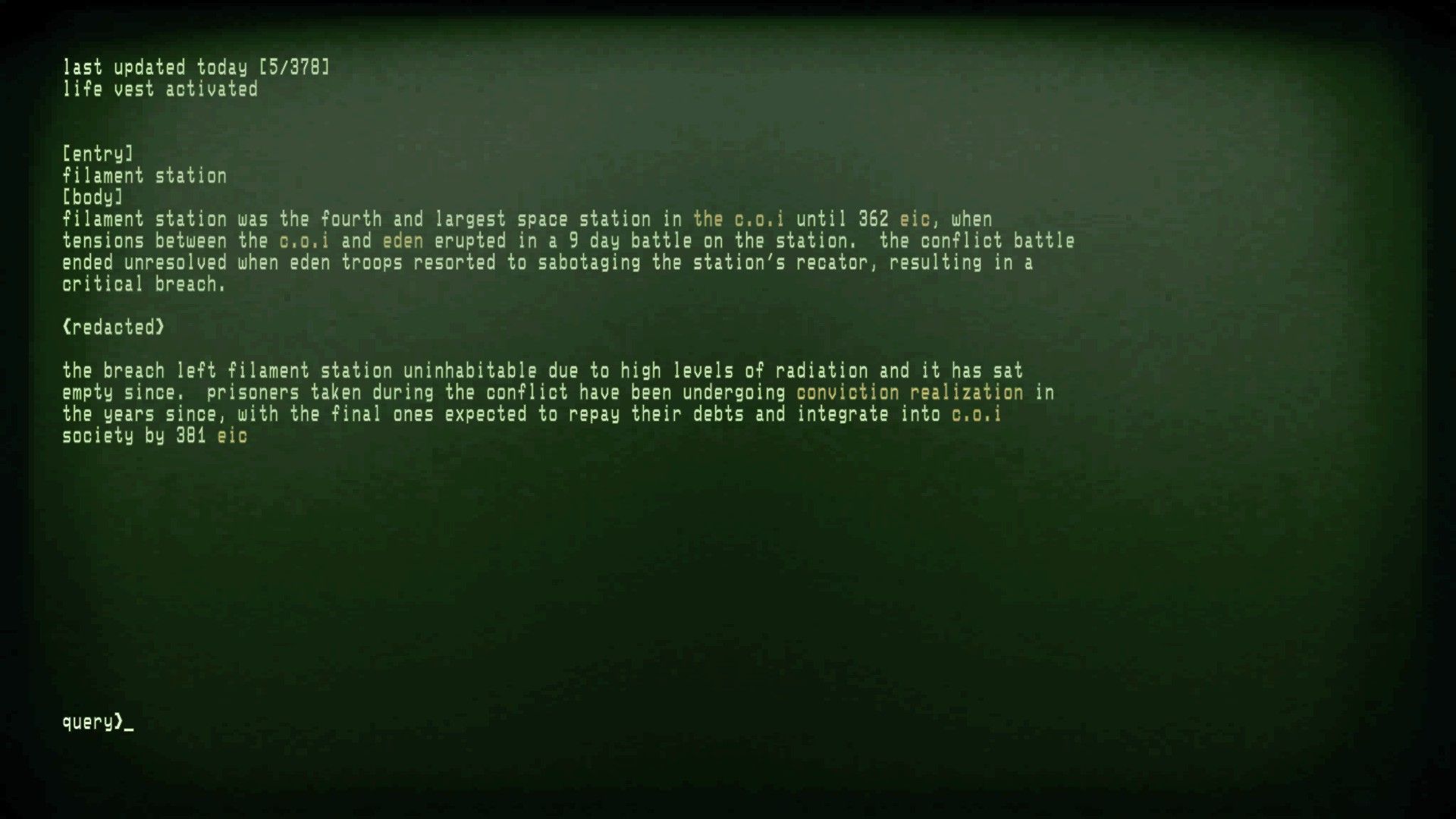 iron lung filament station