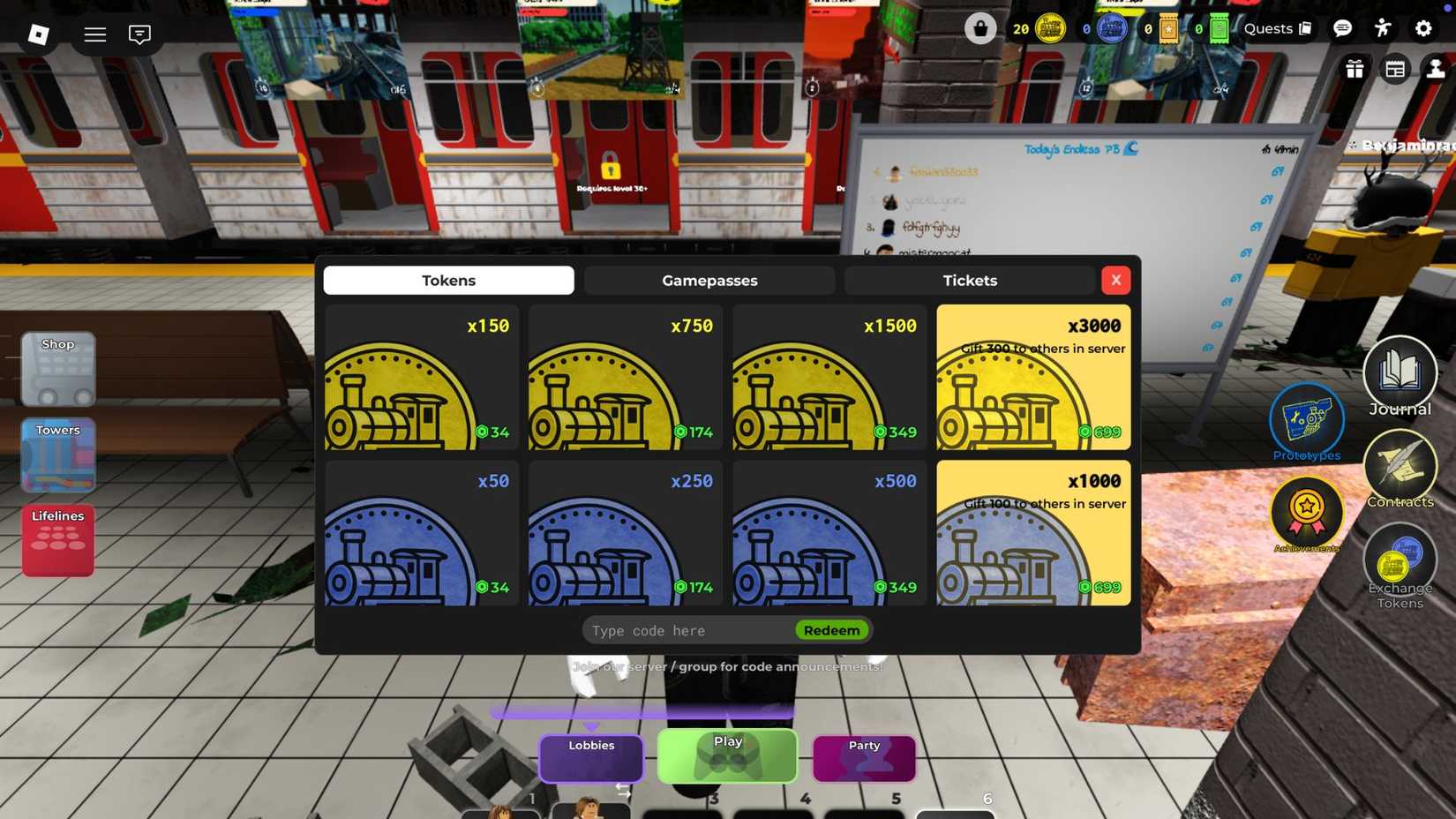 Iron Rail Defense - Code Tab