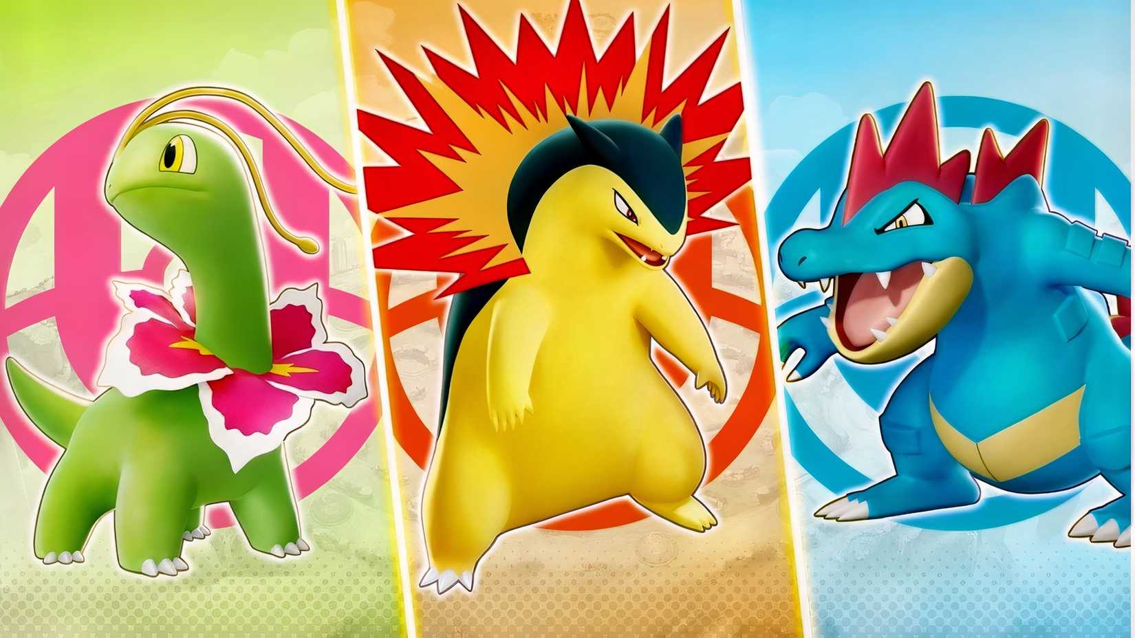 Pokemon Unite Legendary Birds Johto Starters