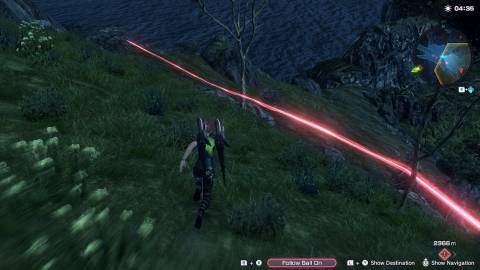 Jumping in Xenoblade Chronicles X (2015)