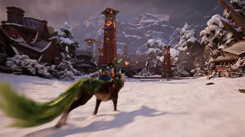 kena scars of kosmora trailer snowy terrain