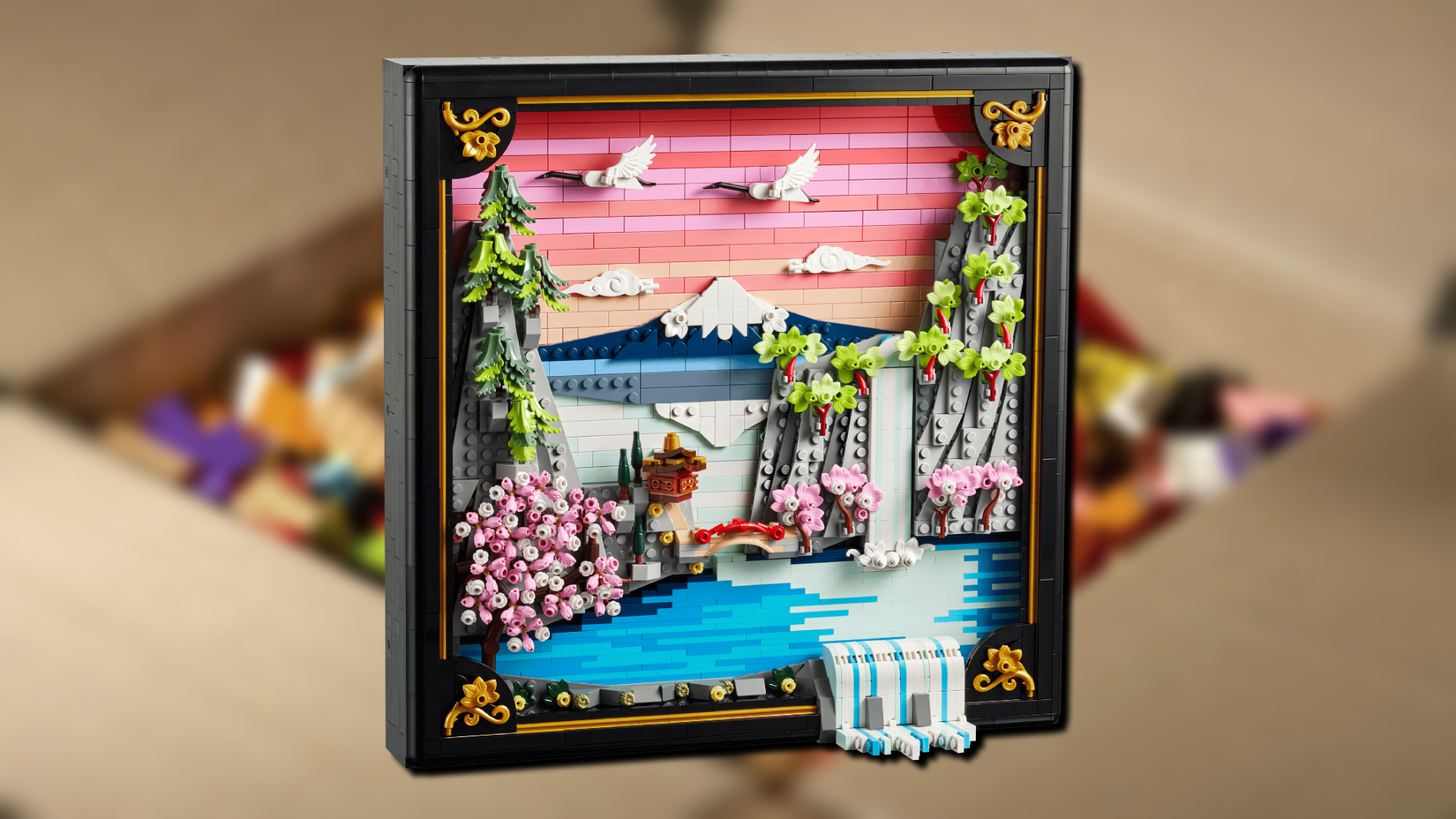 The Cherry Blossom Landscape set is beautiful and a great value