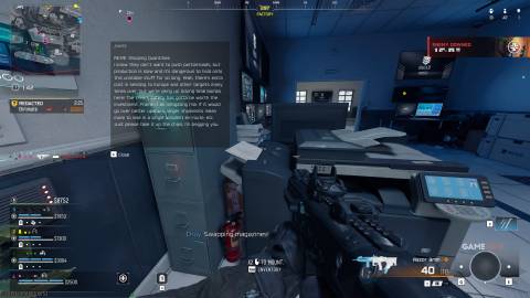 Librarian Loading Screen (Read All Intel Pieces on Rebirth Island) - Warzone