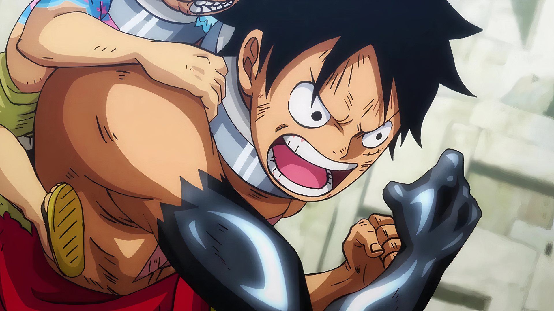 picture: luffy using haki.