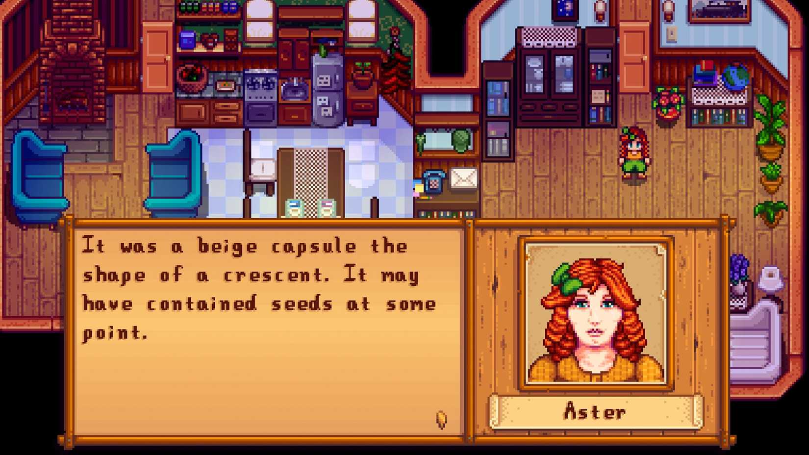 Visit Mount Lumisteria Vapius stardew Valley mod aster