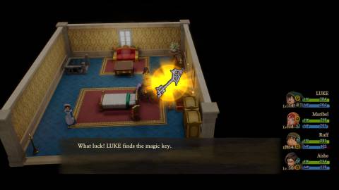 Magic Key in Bulgo Palace DQ7 Reimagined