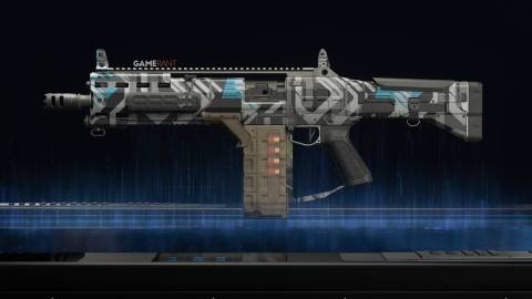 Mainframe Camo Preview on the SG-12 - Black Ops 7