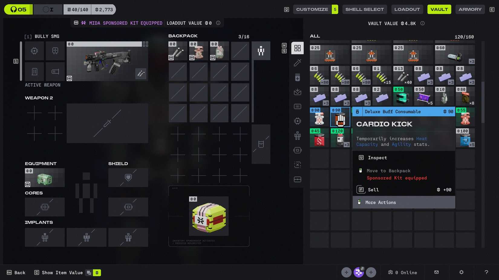 Marathon Increase Max Heat Consumable