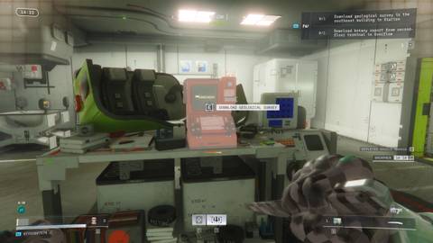 Marathon Survival Directive Geological Survey Data Terminal