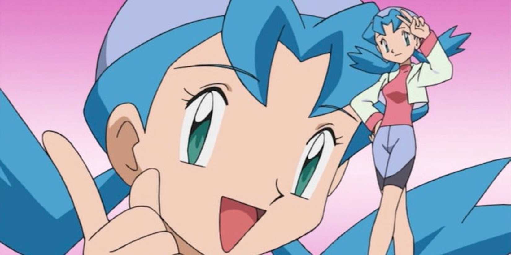 Marina's eye-catcher from the anime.