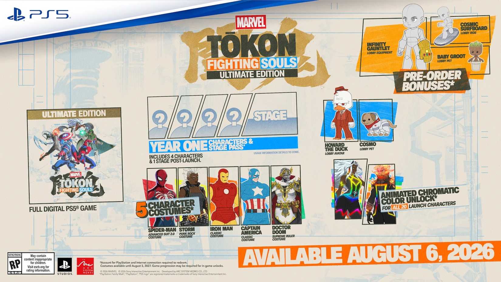 Tokkon Roster Marvel Tokon: Fighting Souls Confirms 4 X-Men for the Roster